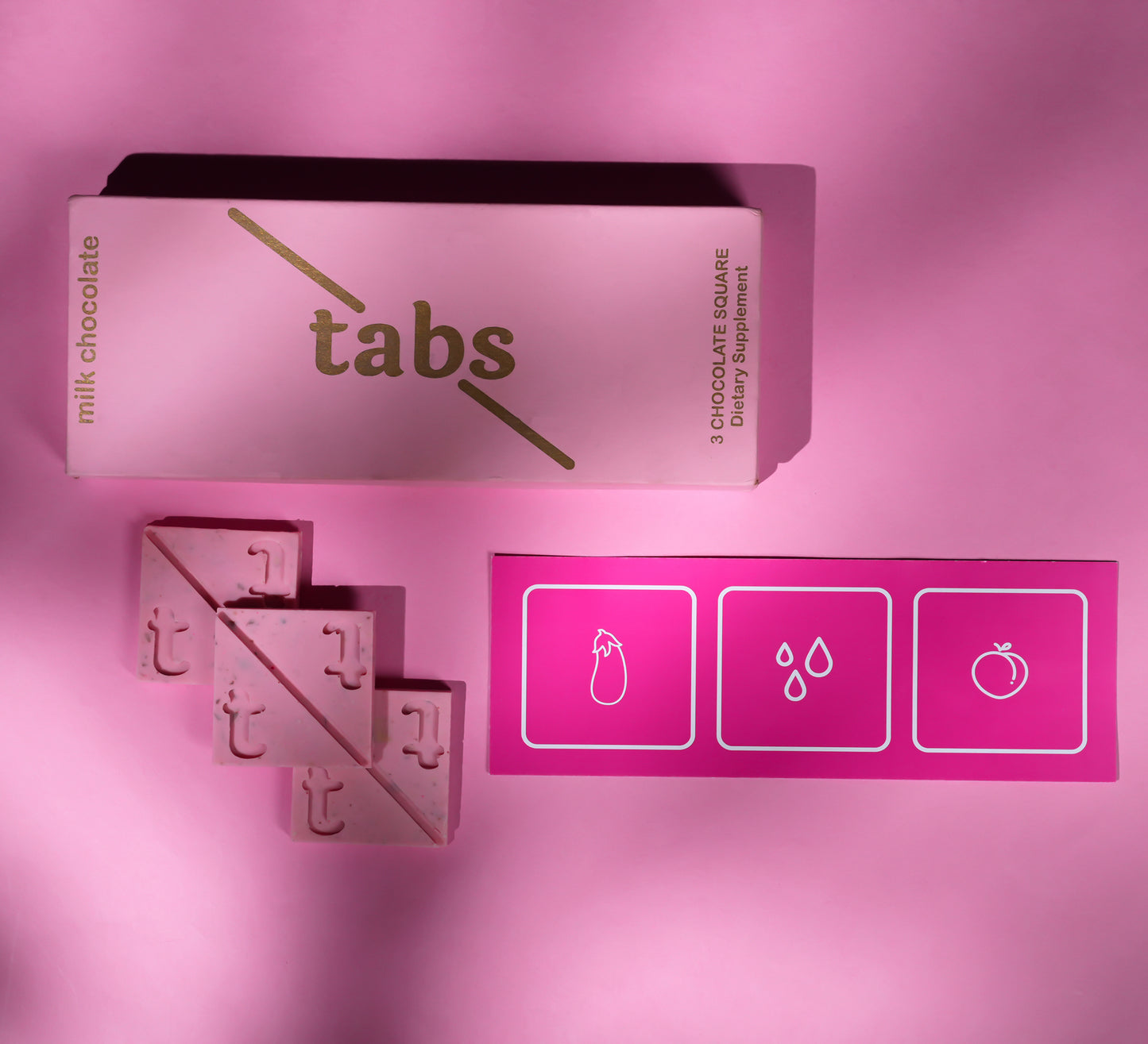 Tabs Pink Cherry Chocolate